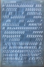 Letraset Rubdown Letters
