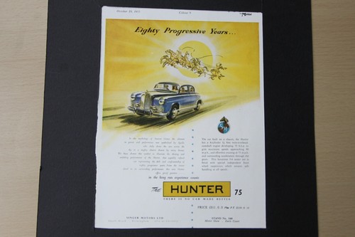 Original 1955 magazine - , advert