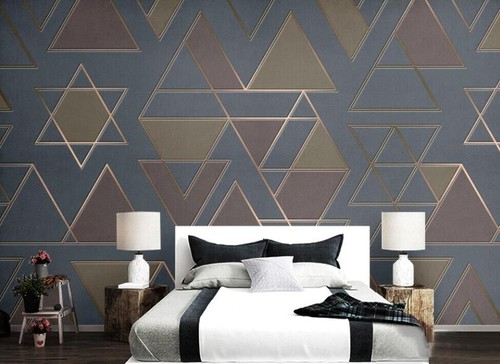 Retro triangle n07817 - 3d,