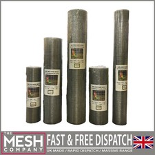 The Mesh Company Welded Wire Mesh Roll | 1/4" Mesh Aviary, Fence, Chicken Coop