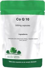 Co-Enzyme Q10 (CoQ10) 500MG High Strength Capsules – Heart & Energy Support