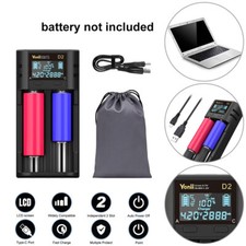USB LCD Smart Battery Charger