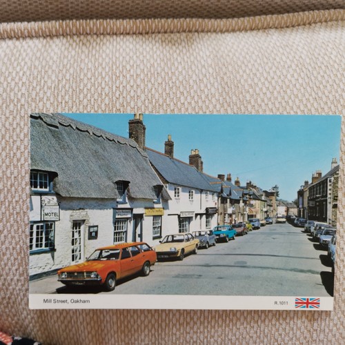 Postcard vintage oakham mill - postcard,