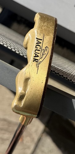 Vintage gold plated jaguar - gold-plated,