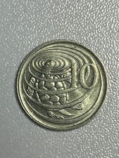 1987 Cayman Islands 10 Cents
