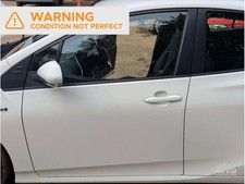 Toyota Prius Front Door Left 2017 Hatchback BARE 4/5dr XW50 040 White (15-23)