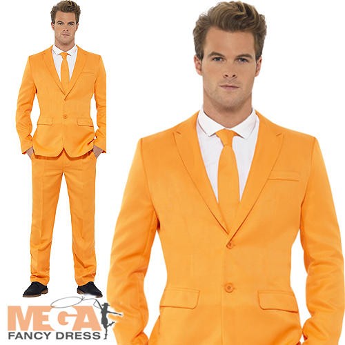 Orange stand out suit fancy - orange,