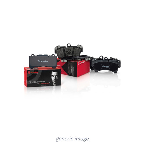 Brembo front rear pads - front, &