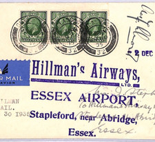 GB KGV Air Cover HILLMAN'S