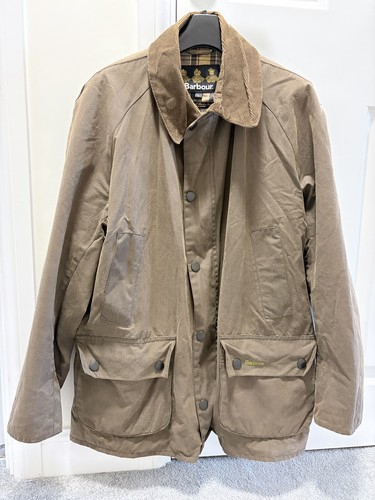 Barbour ashby wax jacket green - wax,