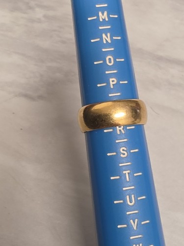 22ct yellow gold - wedding, band