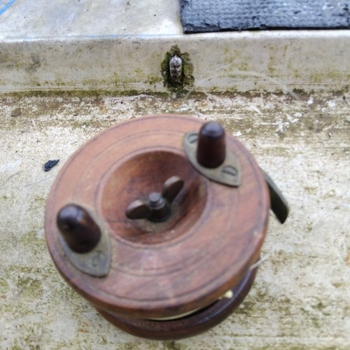 Alcock wooden brass - brass, fishing