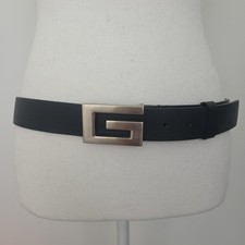 Guess Black Genuine Leather