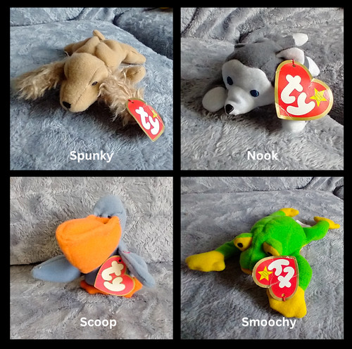 Teenie beanie babies - x,