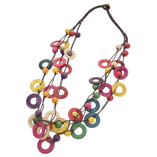 Bohemian chunky necklace - chunky,