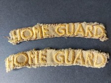 WW2 Home Guard Shoulder Titles