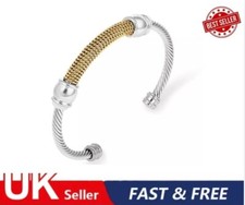 Stainless Steel Torque Bangle