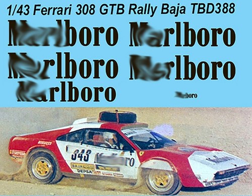 Decals for ferrari - decals, 308