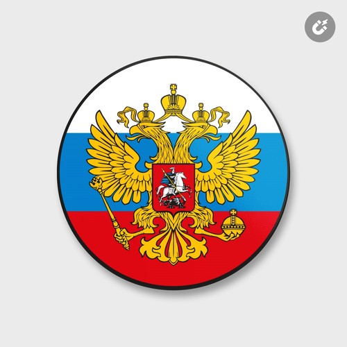 Russian two headed eagle - two-headed, flag