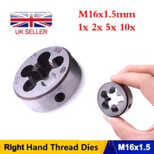 1-10x M16x1.5mm Metric Thread Cutting Die Right Hand Round Threading Dies Tool