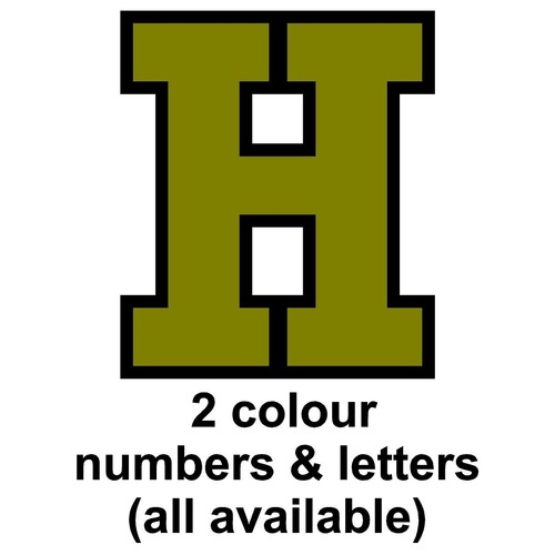 120mm letter stickers leg - ,