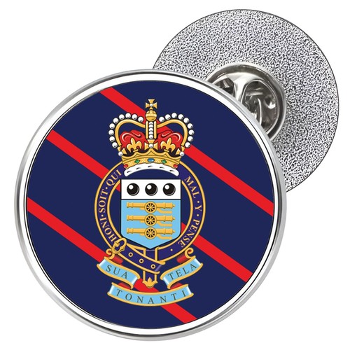 Raoc metal lapel pin - metal, badge
