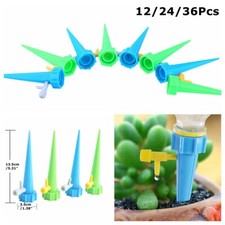 12 Plant Self Watering Spike Automatic Irrigation System Auto Drip Water Dripper