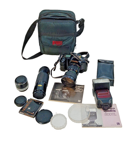Vintage canon t90 - 35mm, slr