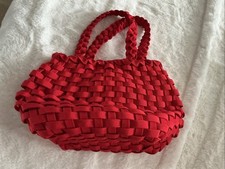 Lipstick Vibrant Red Mini Bag By LK Bennett. New
