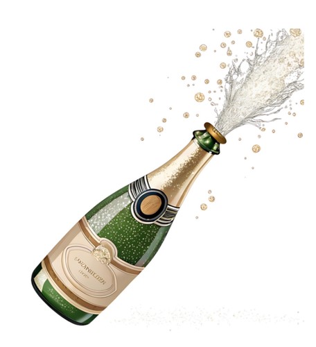Champagne prosecco bottle - champagne,