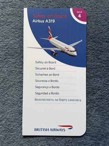 British airways a319 - british, safety