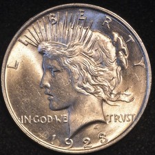 Usa peace dollar 1923 900 - dollar, .900