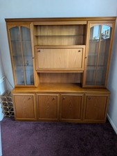 William Lawrence Mahogany Wall Display Unit, Good Condition, few blemishes.unit