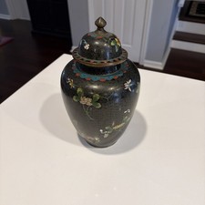 Chinese Cloisonné Ginger Jar Marked China Late 19th or 20th Century 