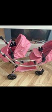 Dolls Twin Pram. Roma Darcie