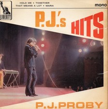 P.J. PROBY   P.J'S HITS   UK