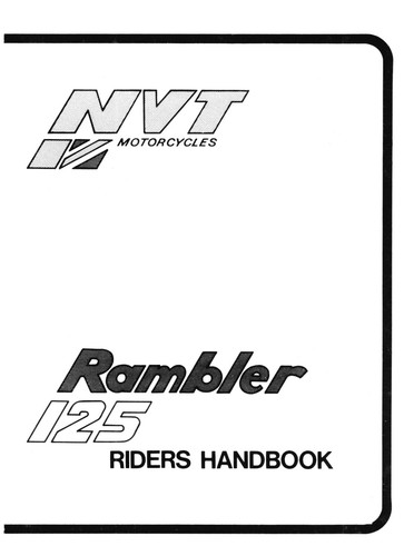 Nvt 125cc rambler - 125cc,