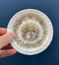 ROYAL DOULTON BRAMLEY HEDGE FOUR SEASONS "SUMMER" TRINKET DISH PLATE