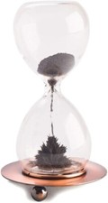 Magnetic Sand Timer Hourglass - Timer + Creating Sculptures Desktop Novelty Gift