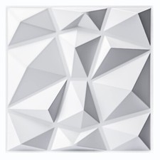 Wall Panel 3D DIAMOND Panels 50cm X 50cm Decoration 6PCS  |  READ DESCRIPTION