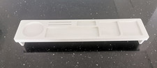 Long Desk Tidy White - Desk Organiser - Used