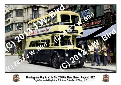 Birmingham bus joj 548 new - bus,
