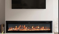 Smallbee 50″ Wall‑Mount Electric Fireplace Heater PM1199 – New in Box