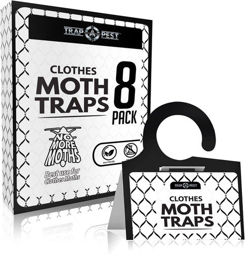 Clothing moth traps 8 pack - moth,