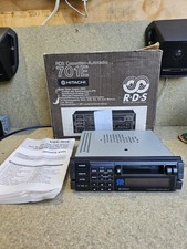 Hitachi 701E RDS Vintage 80s Classic Car Stereo Cassette Head Unit