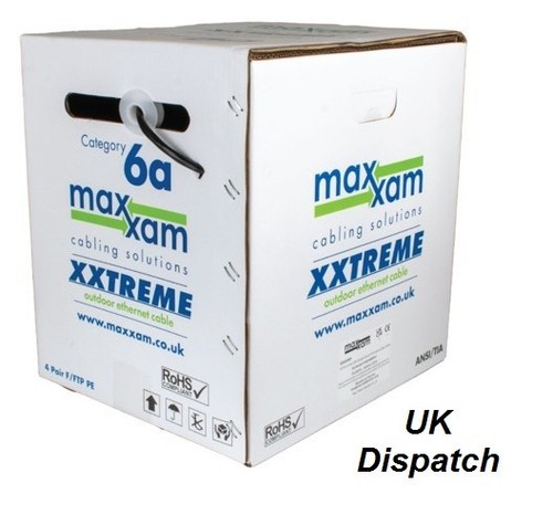 External shielded cat6a - external,
