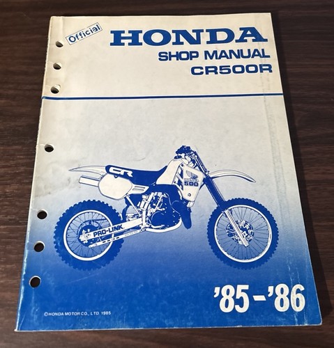 Honda 1985 1986 - , cr500r