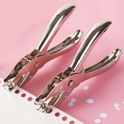 1pc hole punch metal hand - 1pc, held
