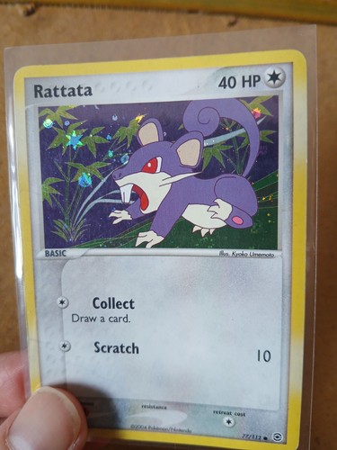 Firered leafgreen rattata - ex,