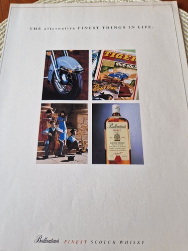 Ballantines scotch whisky 1990 - whisky,